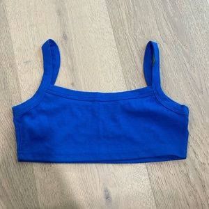 Electric Blue Bra Top